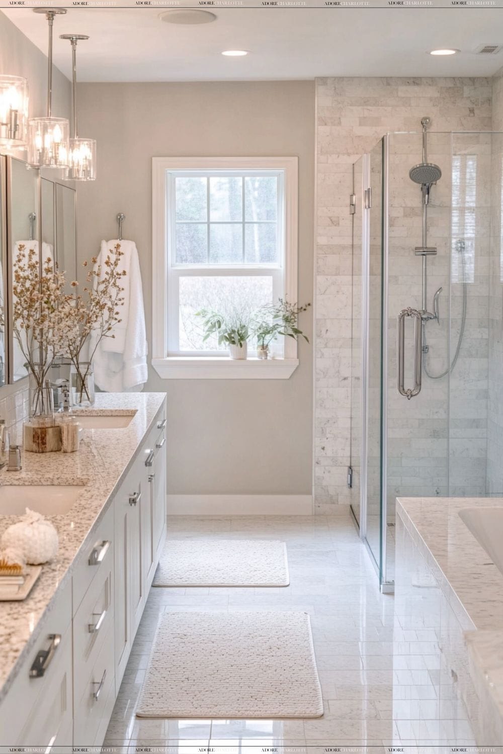 Gorgeous fresh bathroom