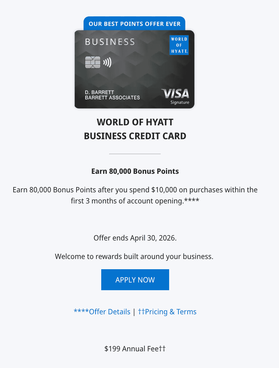 Chase Hyatt Business Card Review: Is It Worth the $199 Fee for Small Businesses? 1 image 23