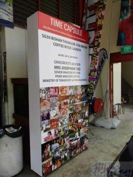 8 x 4ft backdrop with Castor And Wheels - Right side