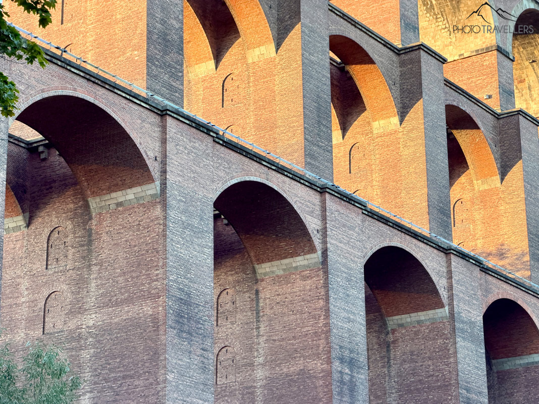 Detailaufnahme der Göltzschtalbrücke