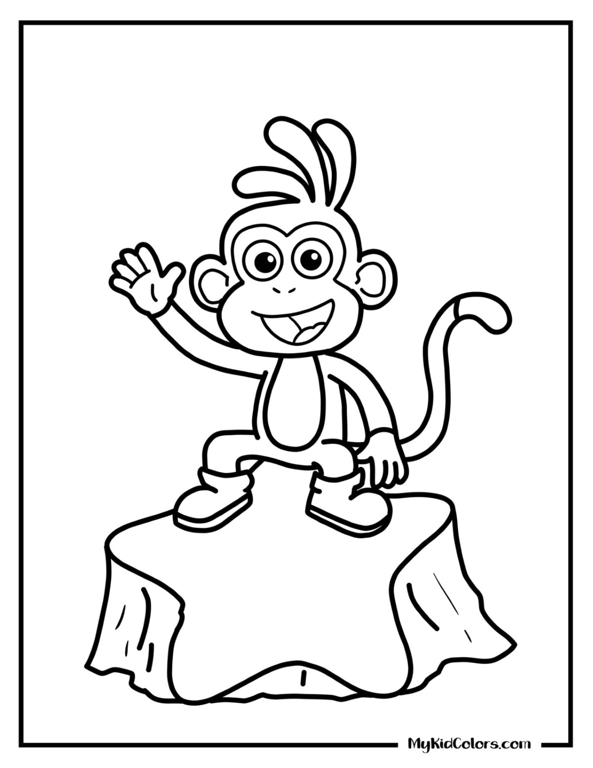 Dora the Explorer Coloring Pages – Page # 2