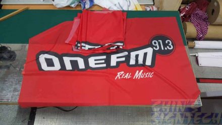 flags printing for Onefm 91.3