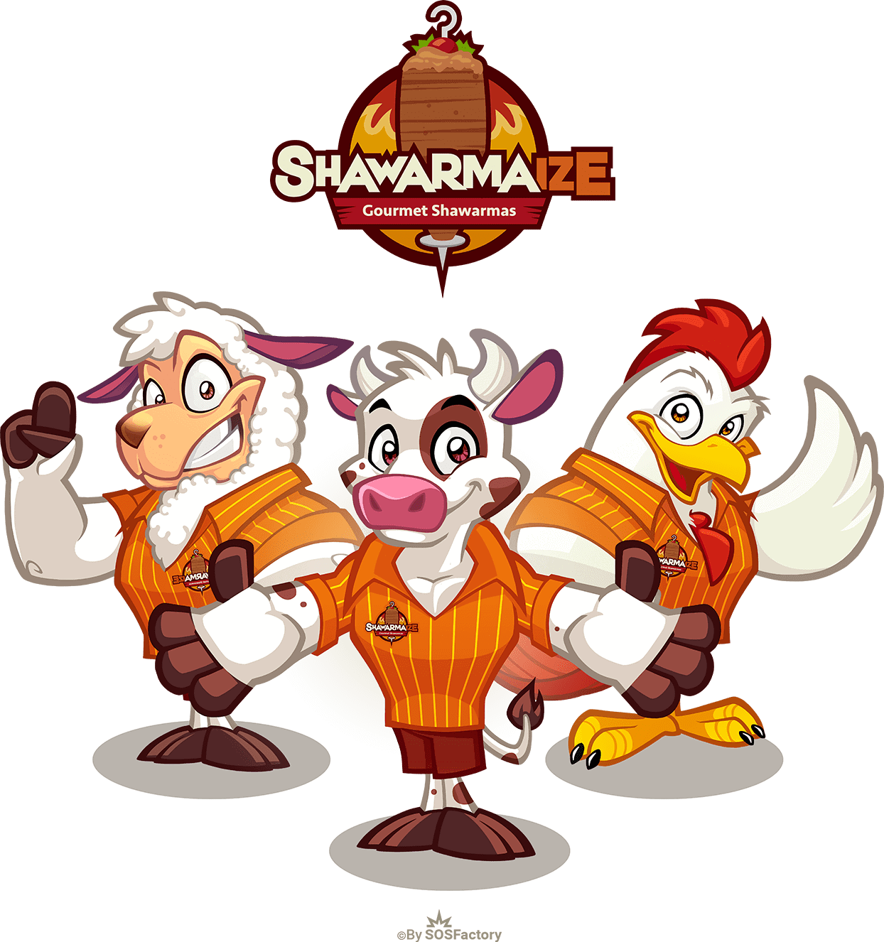 mascot logo fast food mascot logo fast food