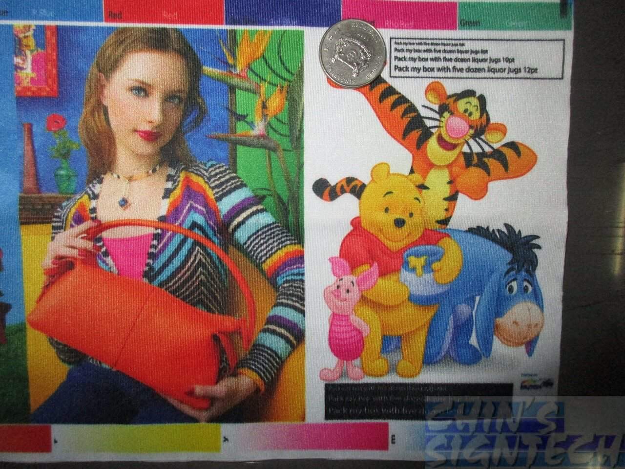 close up view on Crease and Wrinkle Resistance fabric