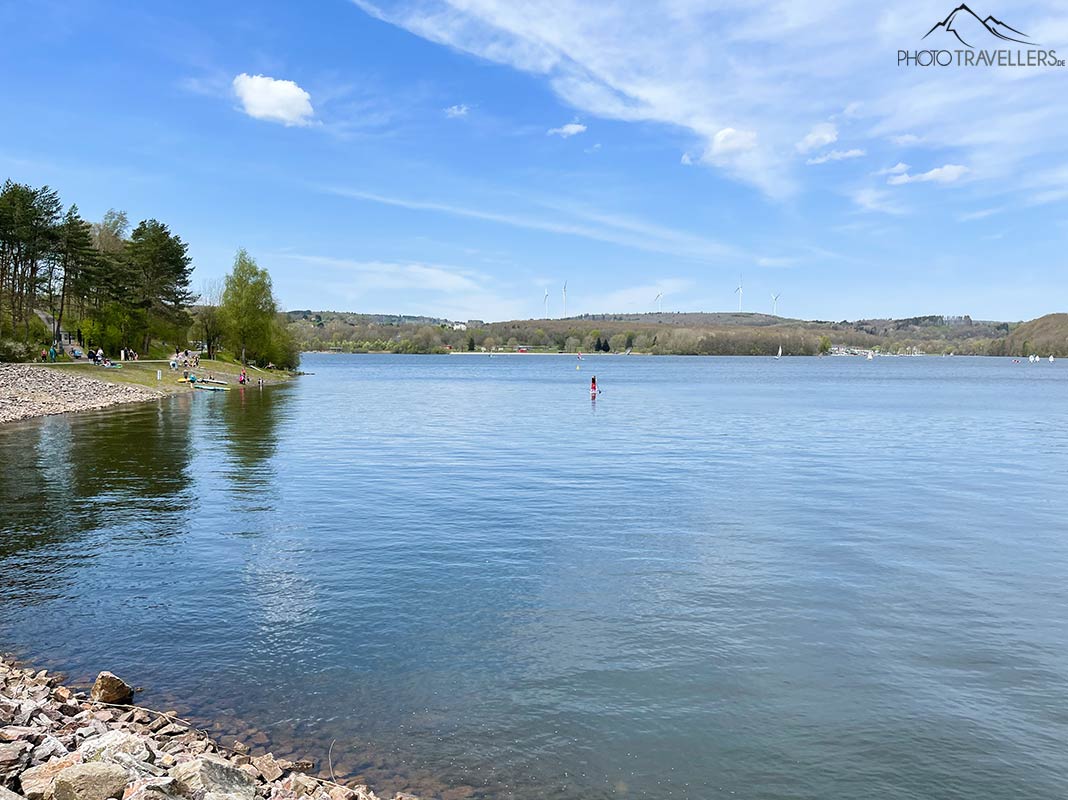 Der Bostalsee im Saarland