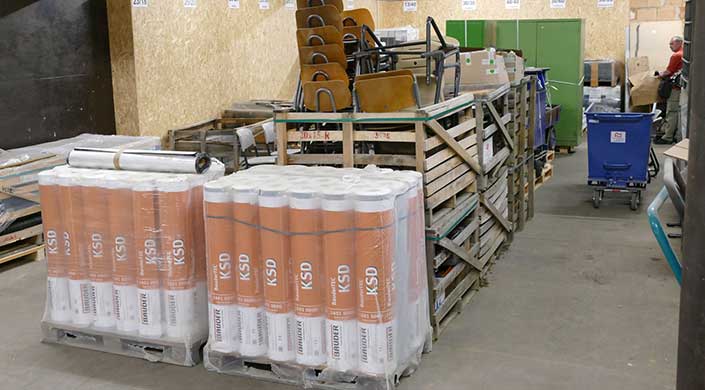 Bild von Material für Dachdecker