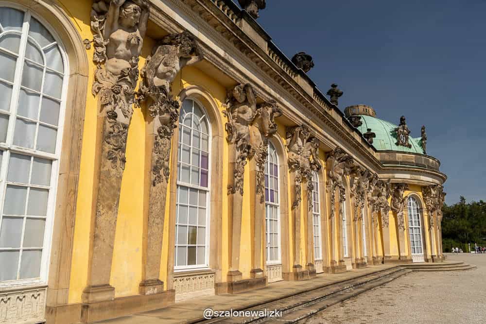 pałac sanssouci w poczdamie