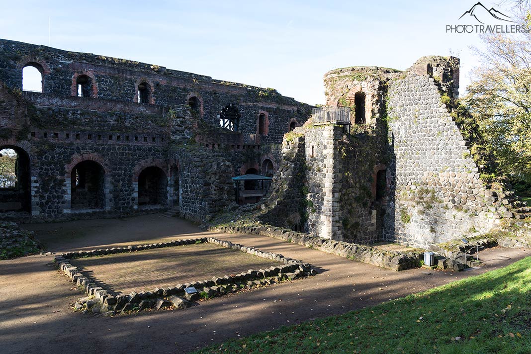 Die Ruine der Kaiserpfalz