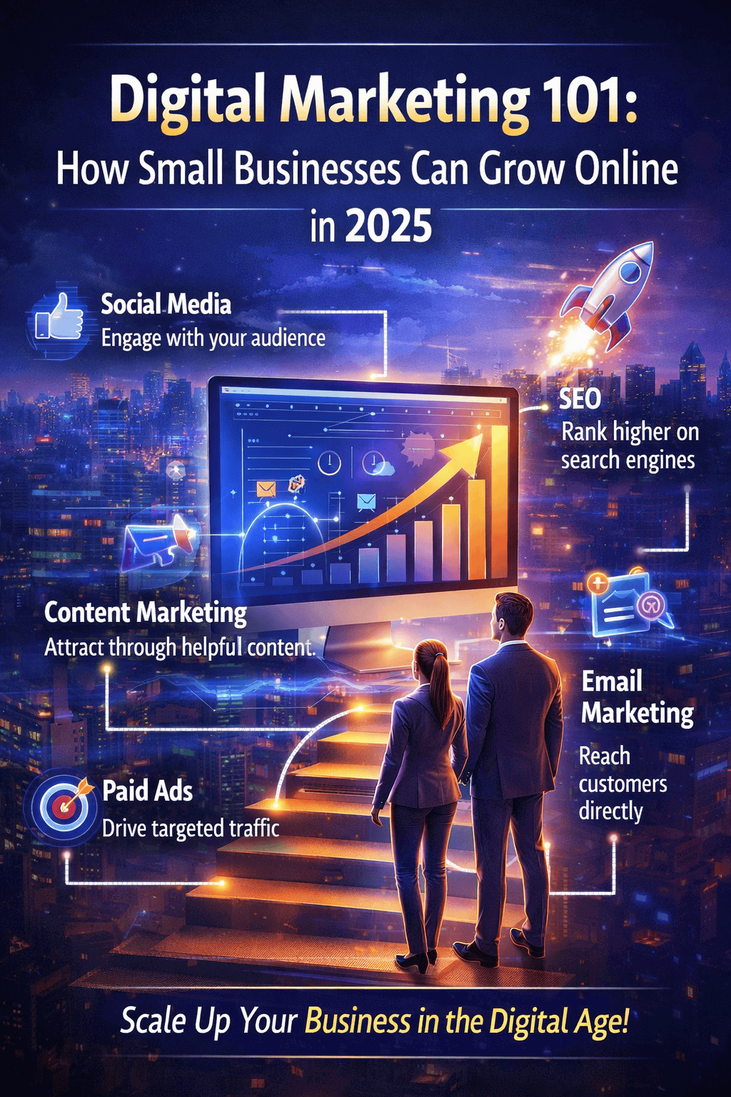 Digital Marketing 101: How Small Businesses Can Grow Online in 2025