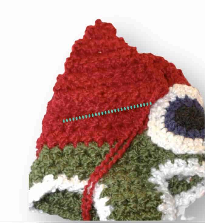 crochet owl hat