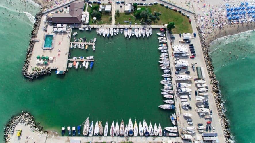 statiunea eforie portul de iahturi