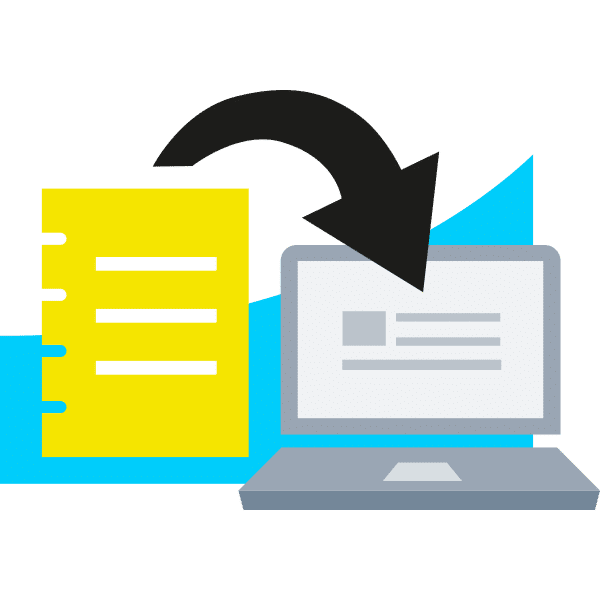 Digitale Transformation Grafik