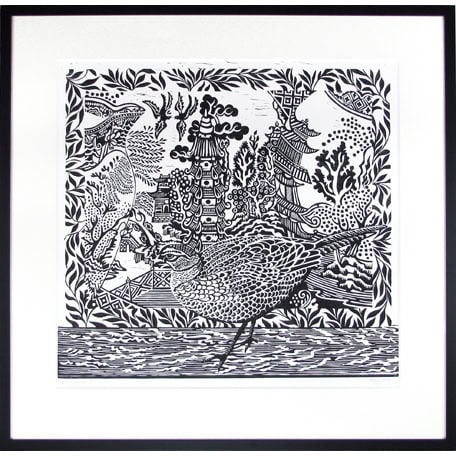 C2568 Visiting Pheasant – Peggy Lock