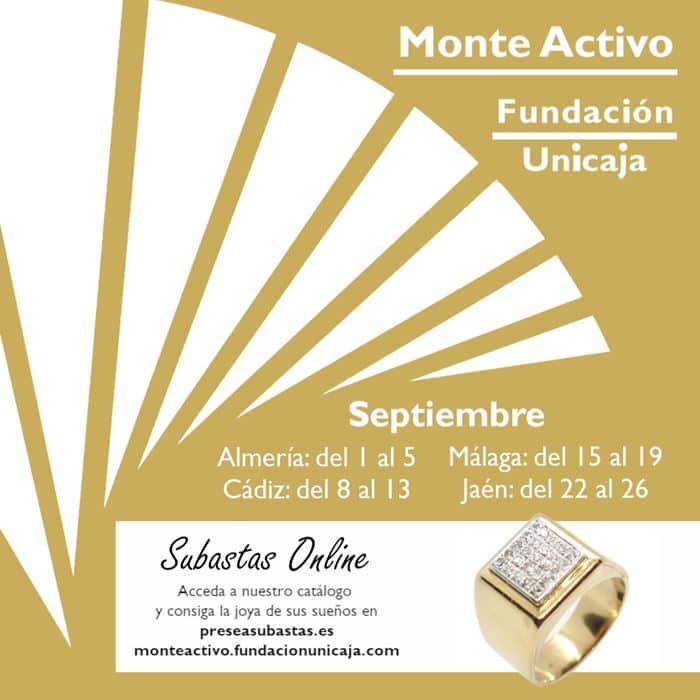 Monte Activo - Subastas online de joyas septiembre 2022