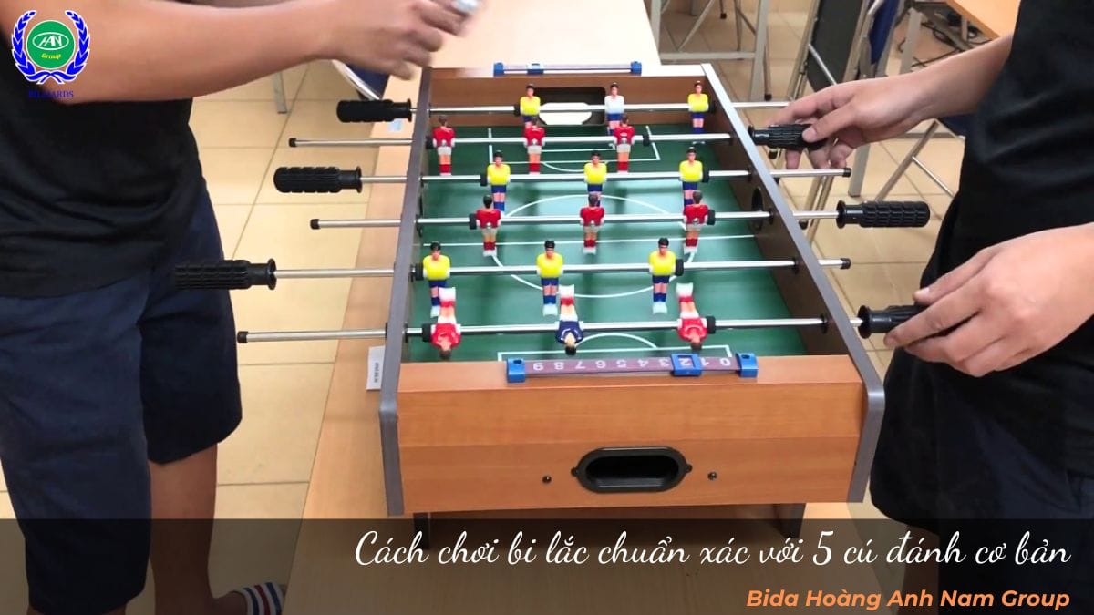 Cách chơi bi lắc chuẩn xác với 5 cú đánh cơ bản