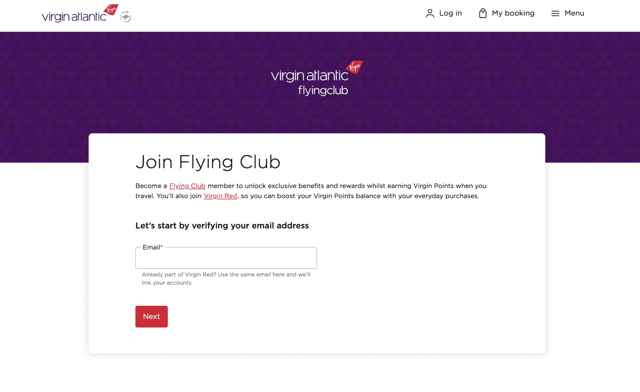 Virgin Atlantic Flying Club Membership Tiers Review 1 sign up as a Flying Club