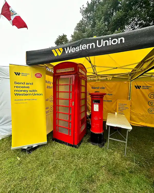 Western Union Telephone Photo Booth Western Union Telephone Photo Booth