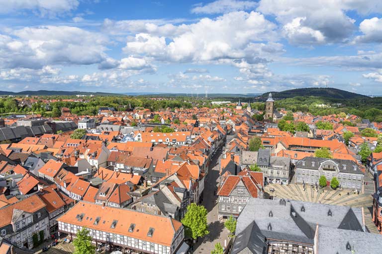 startseite-goslar-sehenswuerdigkeiten Blick über Goslar