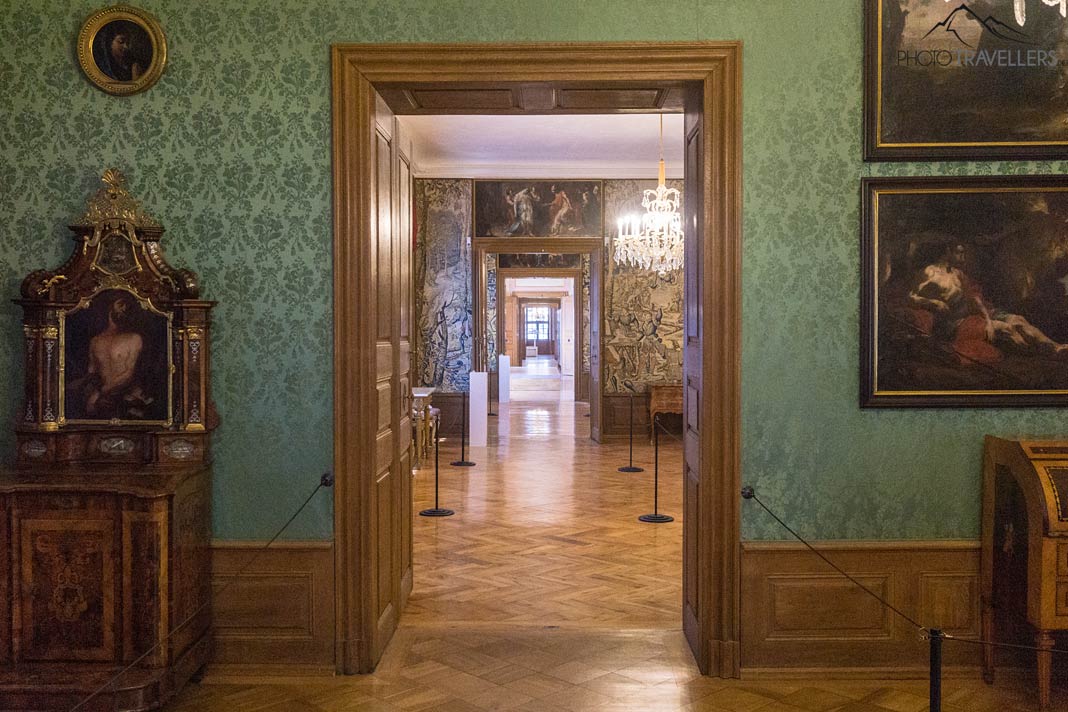 Gang im Neuen Schloss Meersburg