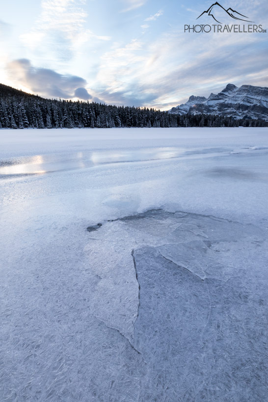 Morgenlicht am Two Jack Lake