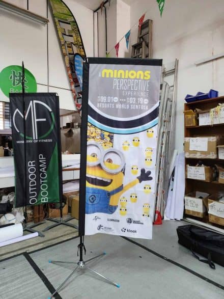 Rectangular Flags - Minions