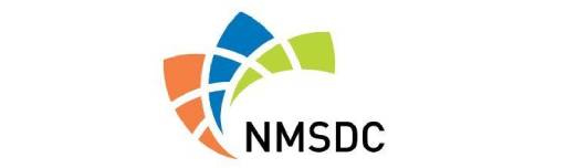 NMSDC logo featuring vibrant blue, green, and orange colors representing diversity and business growth, emphasizing corporate networking and minority supplier development.