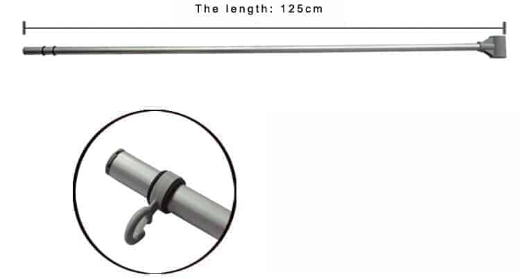 5m Flag Pole With Water Tank - top bar (2) 5m Flag Pole With Water Tank - top bar (2)