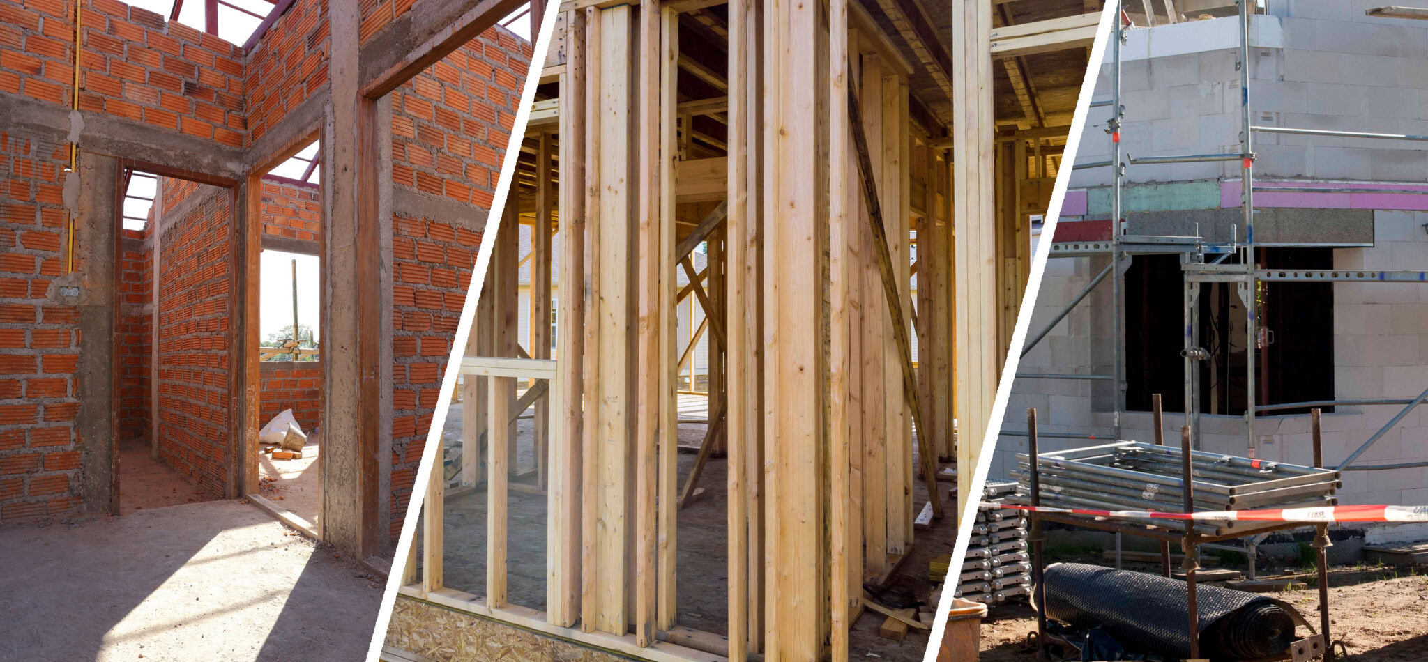 Ziegel, Holz oder Porenbeton: Welcher Baustoff ist die beste Wahl fürs Haus? baustoffe-hausbau
