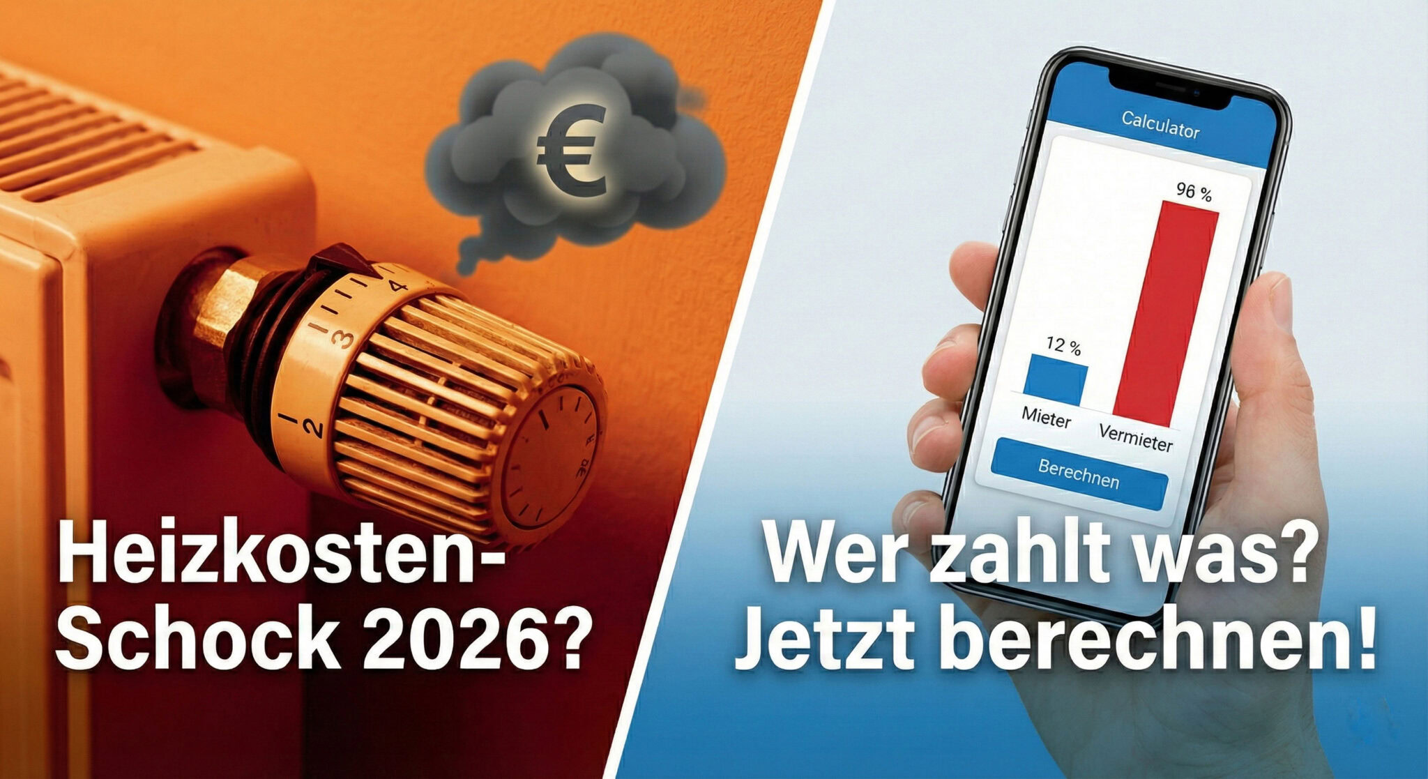 Heizkosten korrekt aufteilen: Interaktiver Rechner für das CO₂-Stufenmodell 2026 co2-rechner