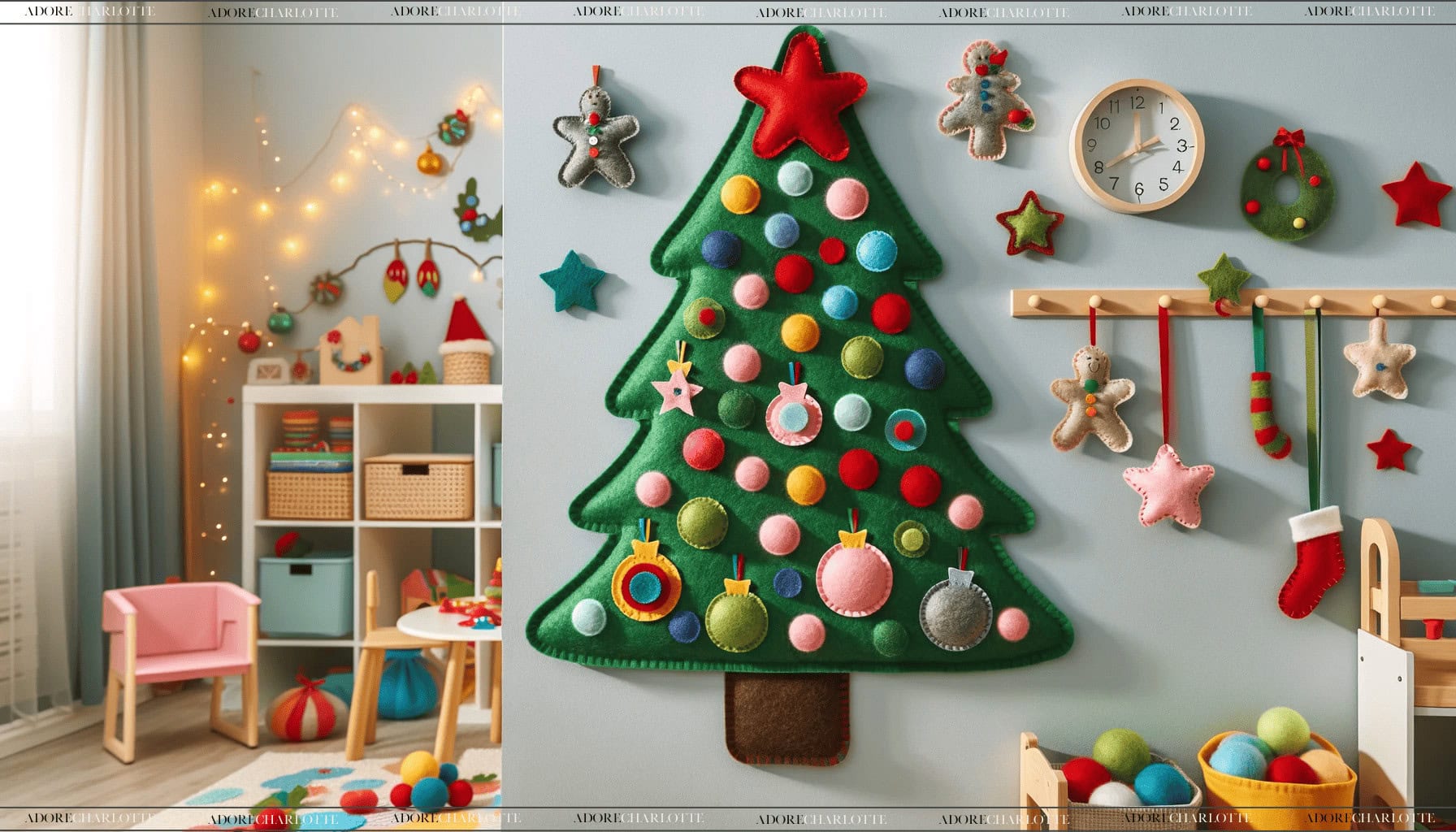 Toddler-Proof Your Christmas Tree Felt Tree