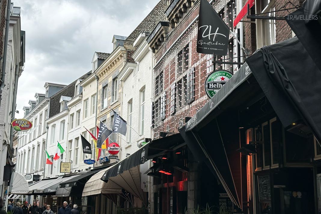 Häuser in der Platielstraat in Maastricht