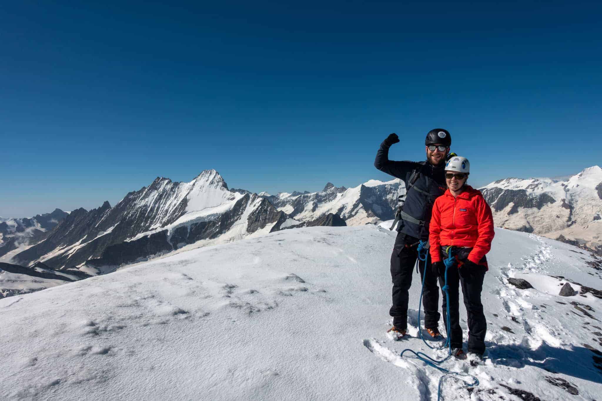 Auf dem Gipfel vom Wetterhorn