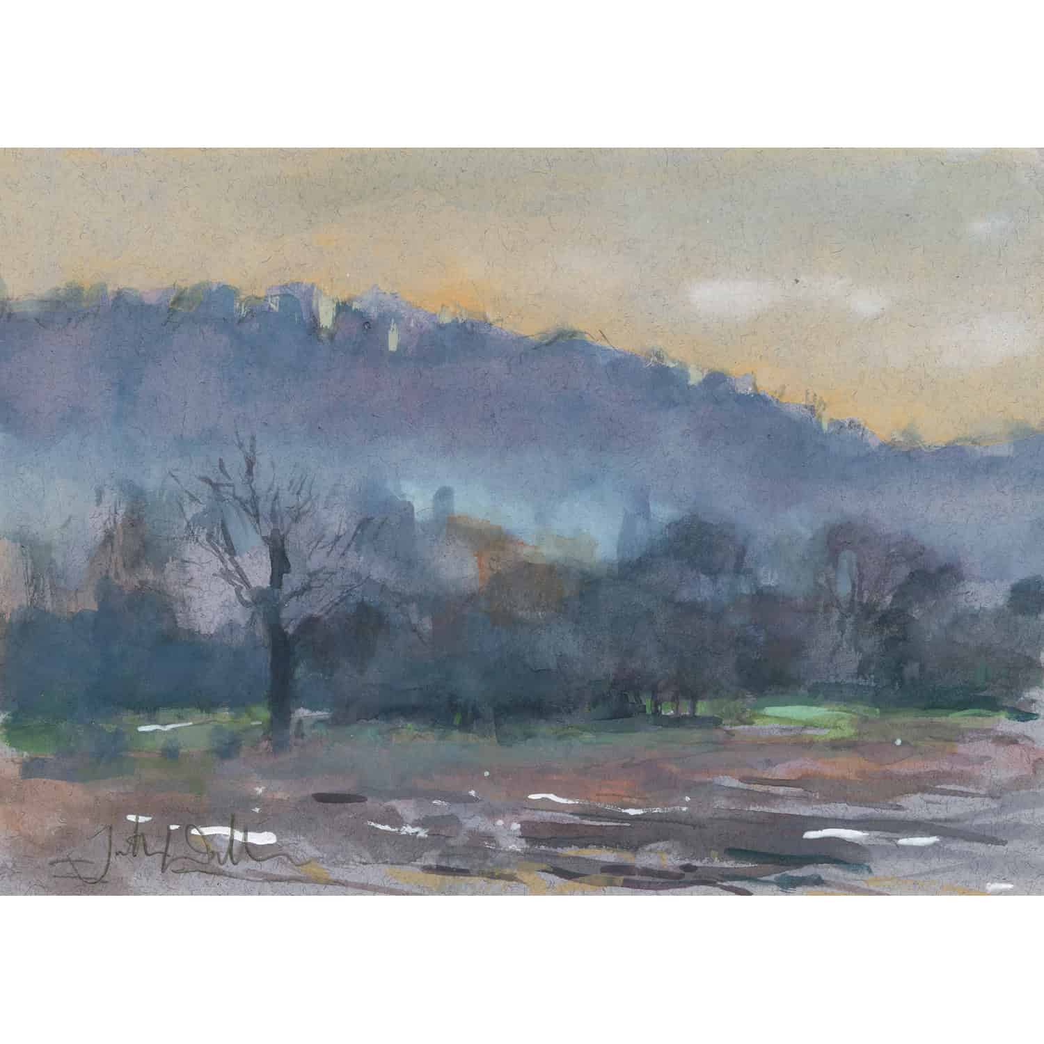 2010C Mist and Wet Furrows – Jonathan Walker