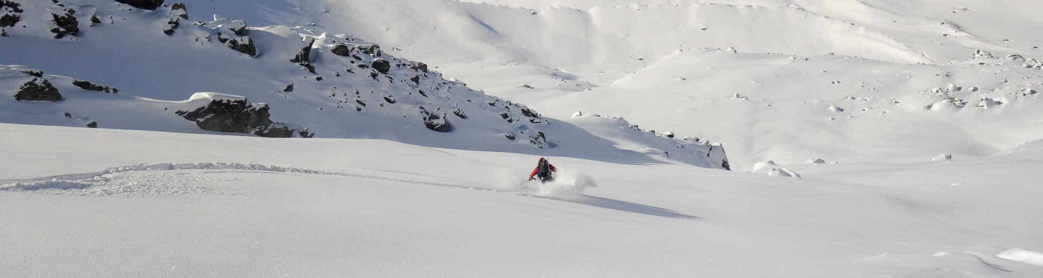 Powder Abfahrt Combin