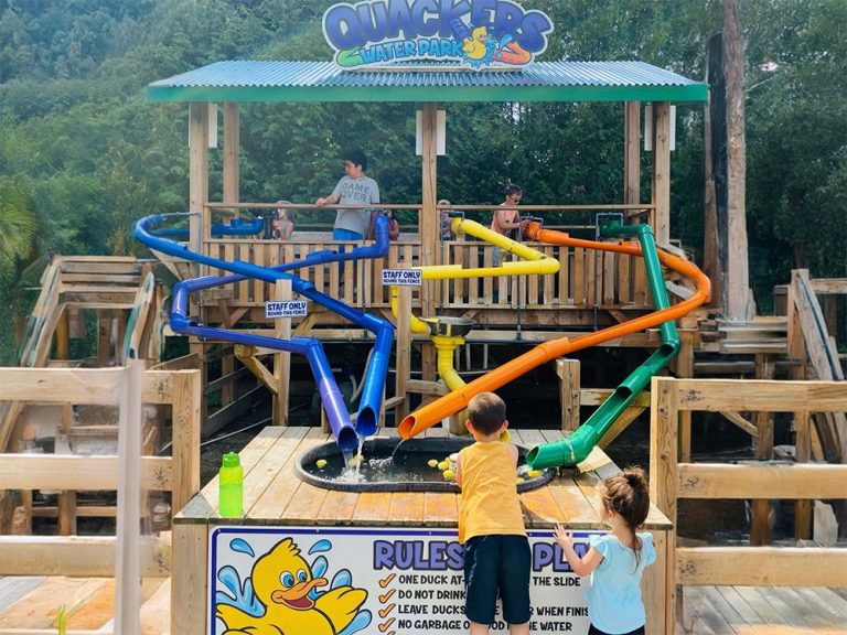 Quackers waterpark attraction