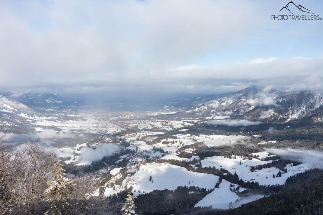 Blick auf Lenggries