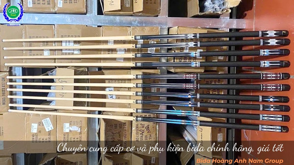 Chuyên cung cấp cơ và phụ kiện bida chính hãng, giá tốt
