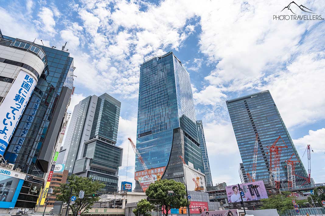 Der Wolkenkratzer Shibuya Scramble Square