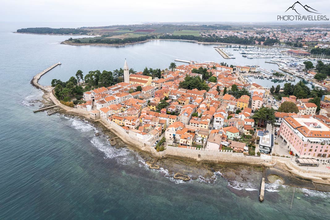 Novigrad aus der Luft