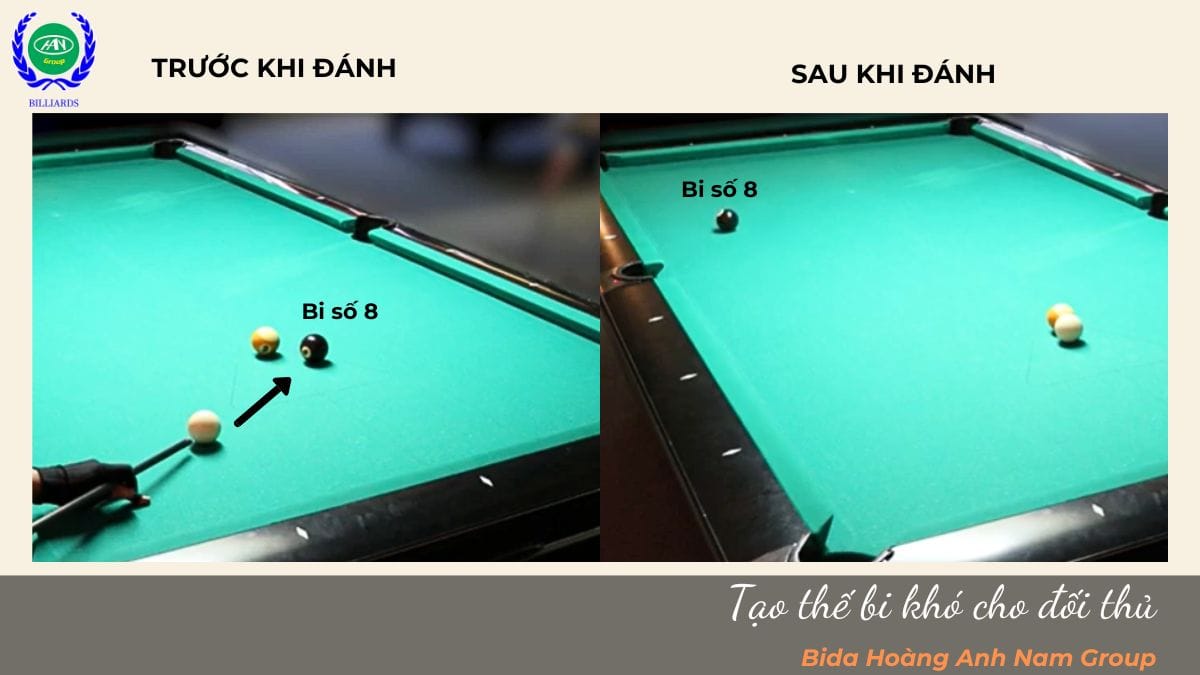 Tạo thế bi khó cho đối thủ