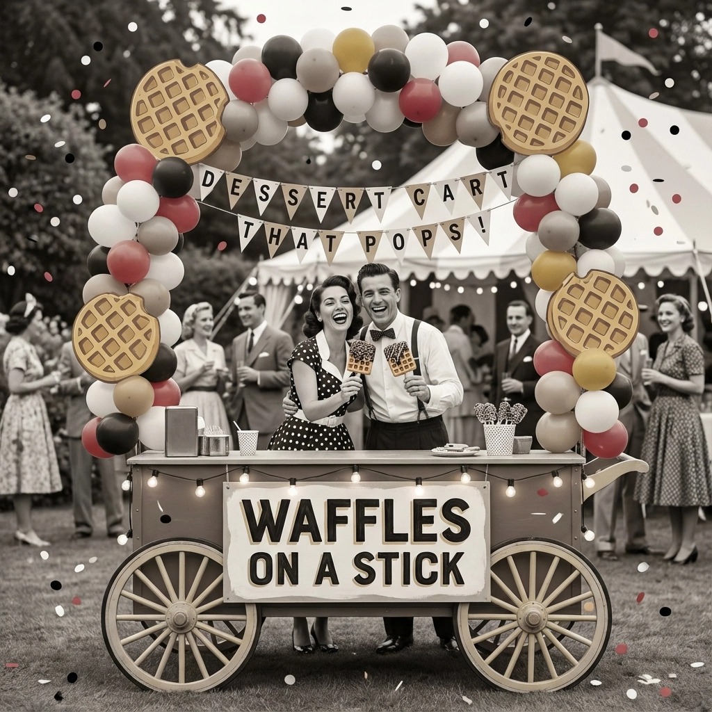 Traditional Waffle Cart Traditional Waffle Cart