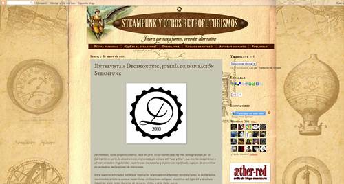 Decimononic interviewed by Steampunk y otros retrofuturismos Decimononic interviewed by Steampunk y otros retrofuturismos