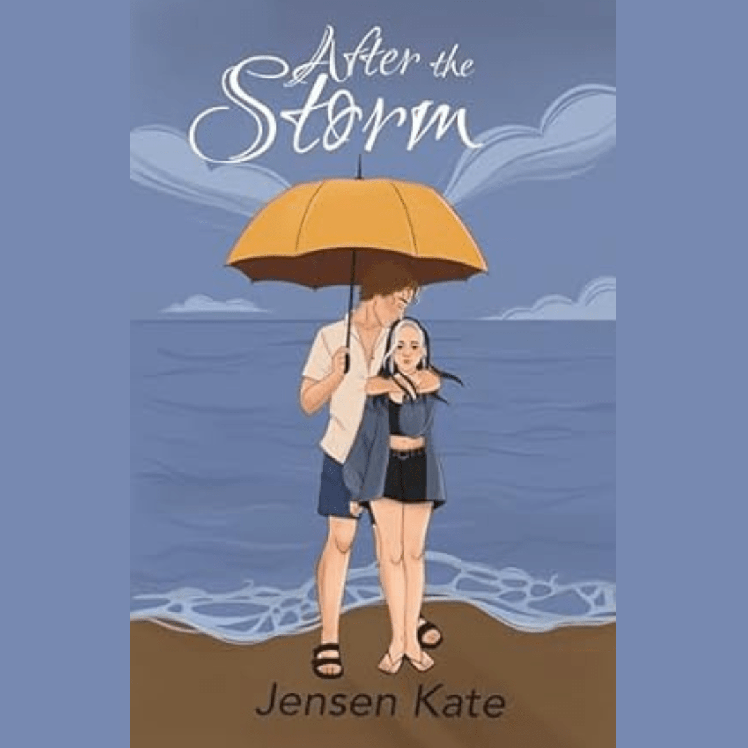 book cover for after the storm by jensen kate