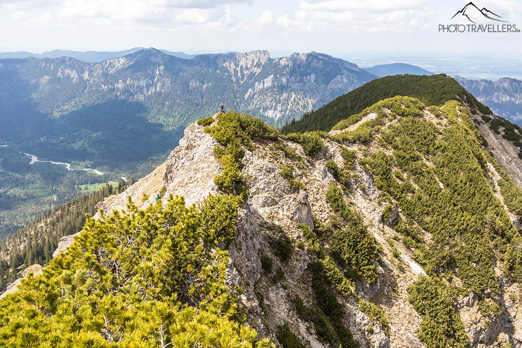 Gratweg auf der Kienjoch-Überschreitung