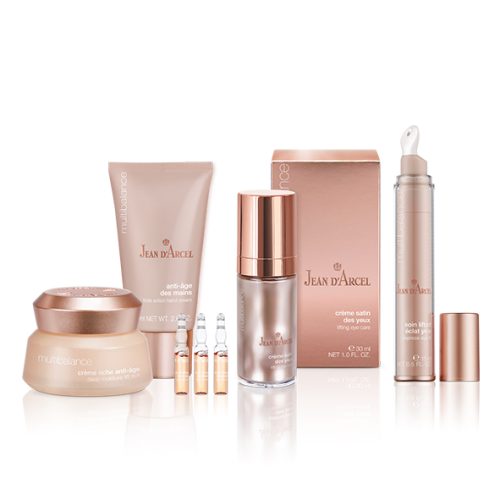 Jean d’Arcel cosmetica merk met luxe anti-aging huidverzorging.