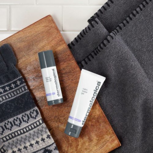 Dermalogica cosmetica merk met Calm Water Gel en Barrier Repair.
