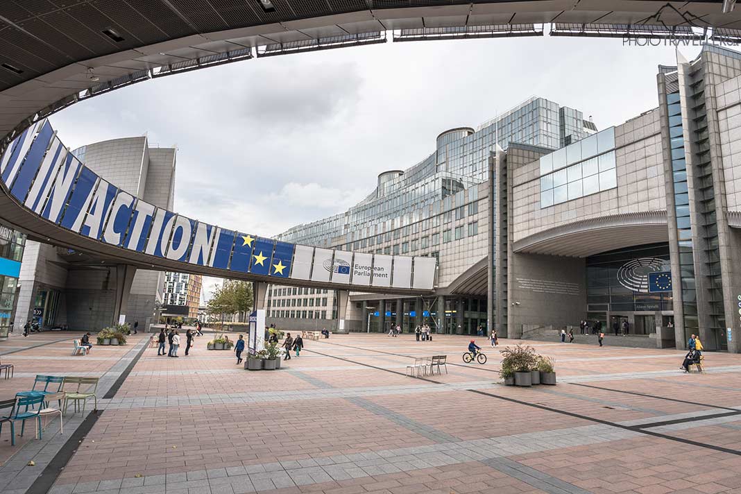 Das Europaviertel in Brüssel