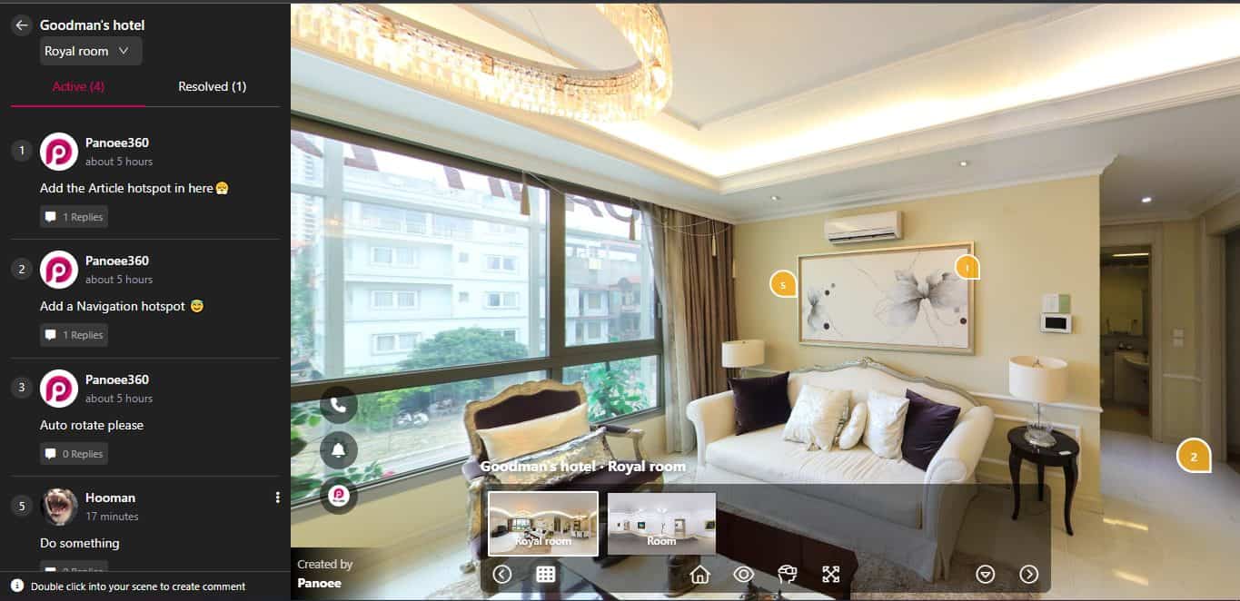 How to Create a Team-working Virtual Tour with Panoee’s Collaboration Mode 7 image 56