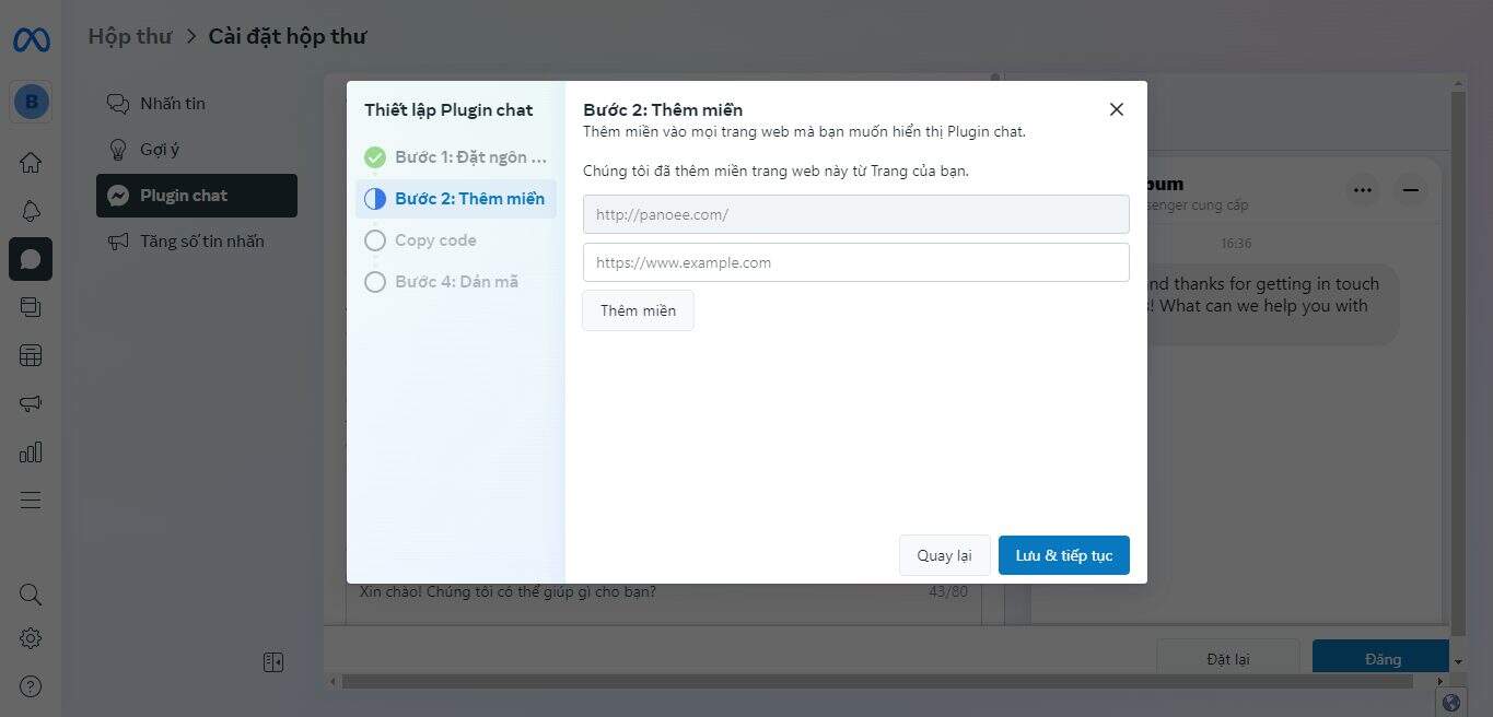 Add Facebook Messenger plugin to your Virtual Tour 7 How to Add Facebook Messenger Chat to a Virtual Tour