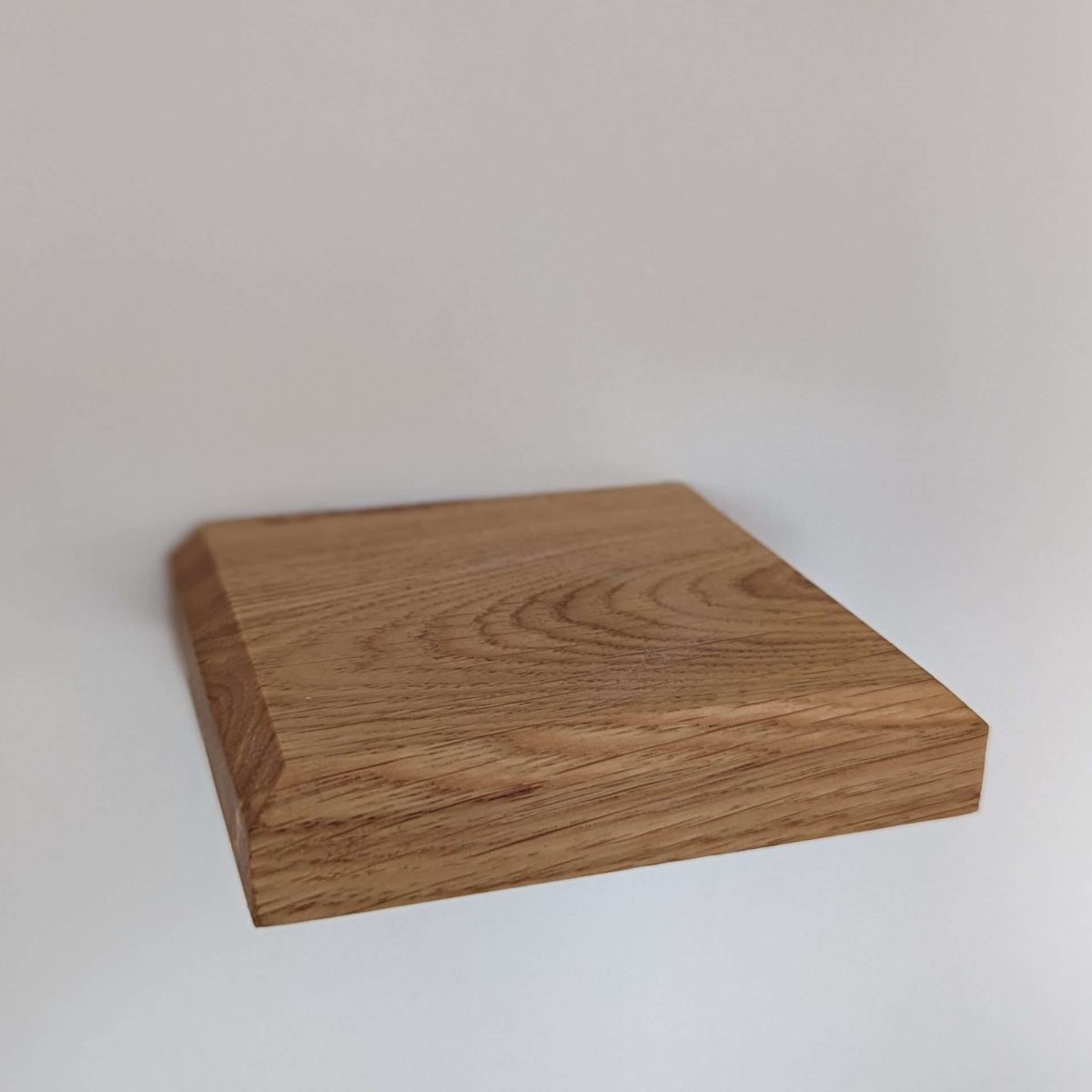 Small Floating Shelf - Solid Oak - Screw in Shelf